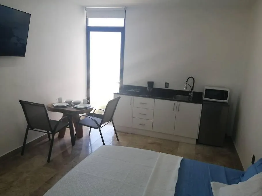 Apartment Mahaguay - Estudio Frente A La Playa Mahahual Mexico